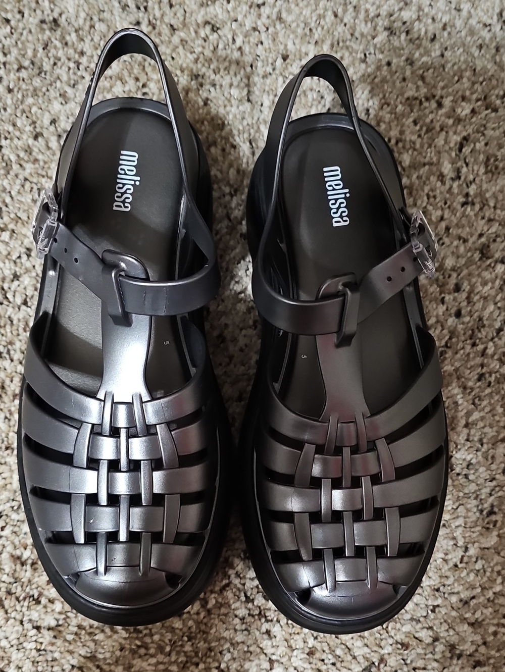 Melissa Possession Platform II Jelly Shoes - Picture 3 of 9